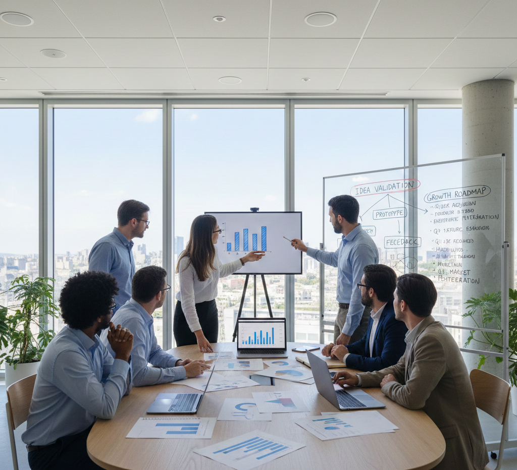 How Startups Can Move from Idea to Scalable Growth